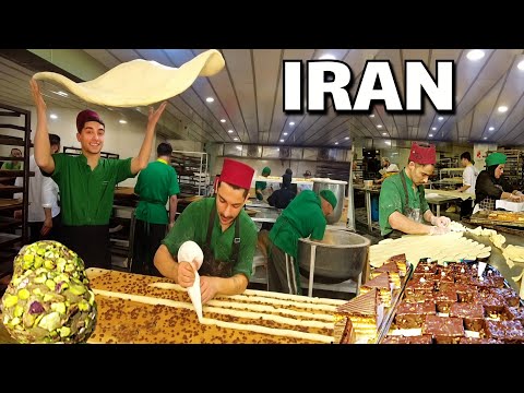These Iranian Pastries Will Blow Your Mind! 🤯 Traditional Persian Sweets🔥