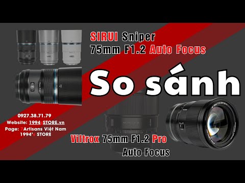 Sirui 75mm F1.2 Sniper AF