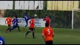 Lorca CF B 0-4 CAP Ciudad de Murcia Cepaim. Tiki-taka y gol de Salouma Soumare (0-1). Minuto 20.