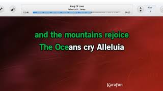 REBECCA ST. JAMES - SONG OF LOVE - KARAOKE