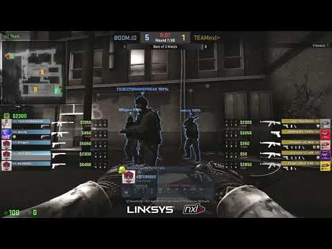 Linksys CSGO Championship League - BOOM.ID vs teamNXL final map 1