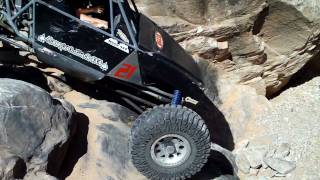 going down the waterfall on helldorado