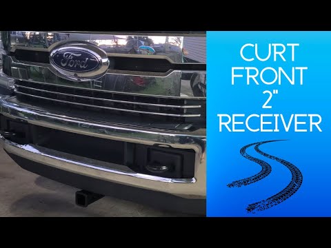 Curt Front Hitch Installation On A Ford Superduty