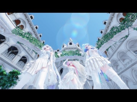 MMD #36 ミク ルカ ハク ライアーダンス  Liar Dance