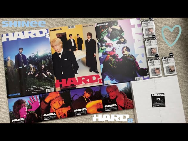Vídeo relacionado con SHINee - HARD [Photo Book Ver.] Álbum + póster plegado (versión al azar, 1 póster plegado)