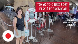 How to Get from Tokyo to Yokohama Cruise Port (Easy & Economical) 🚆