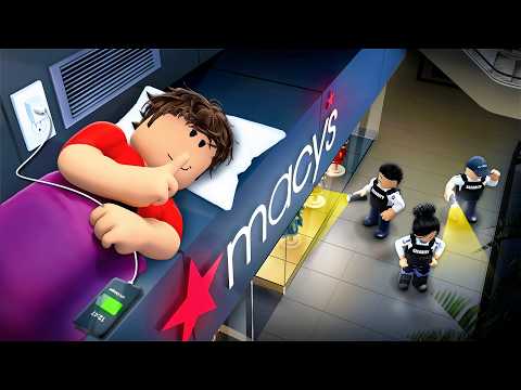 He Built a Secret Room in a Mall... (Roblox Movie)