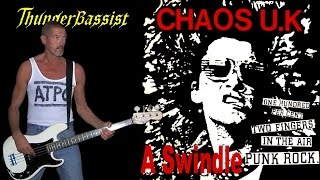 A Swindle - Chaos U.K., bass cover.