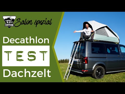 Dachzelt Test - Neue Decathlon VAN 500 - aufblasbares Dachzelt im Test