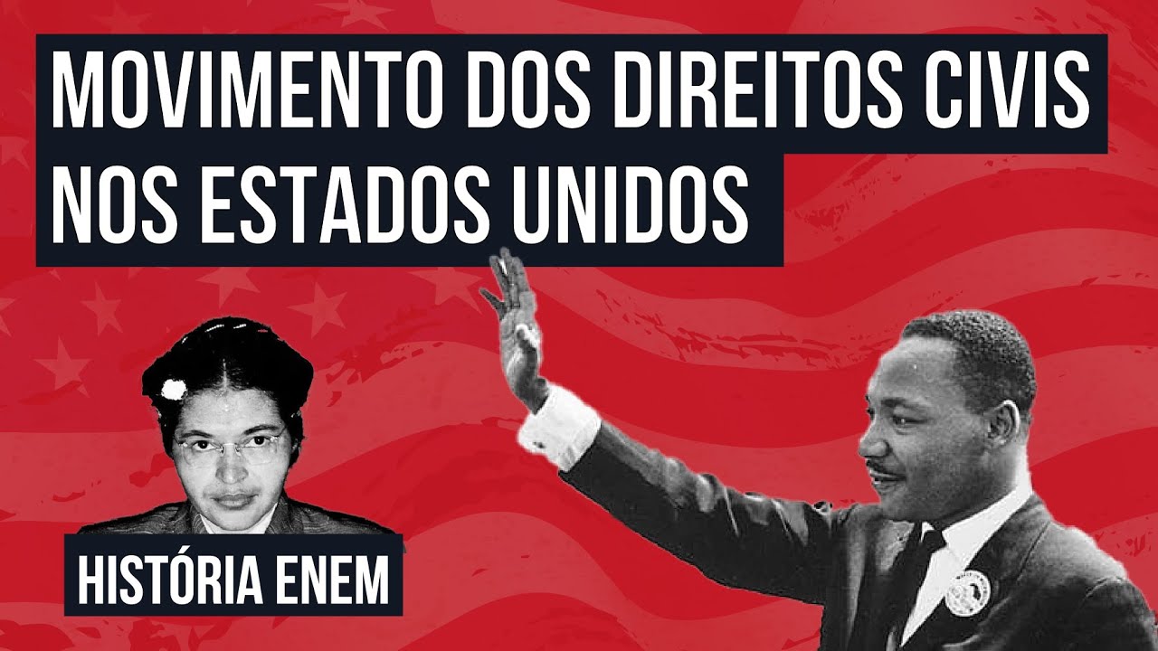 MOVIMENTO DOS DIREITOS CIVIS NOS ESTADOS UNIDOS | História para o Enem | Mariane Martins
