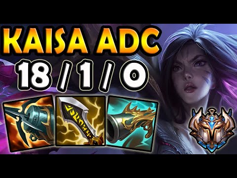 Kaisa vs Aphelios ADC - Korea Challenger Patch 11.1 ✅