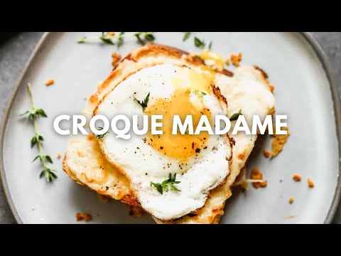 Croque Madame | Gourmet French Sandwich with Béchamel Sauce