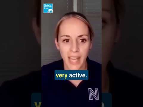 Emily's first #MS symptoms: numbness and unsteadiness.