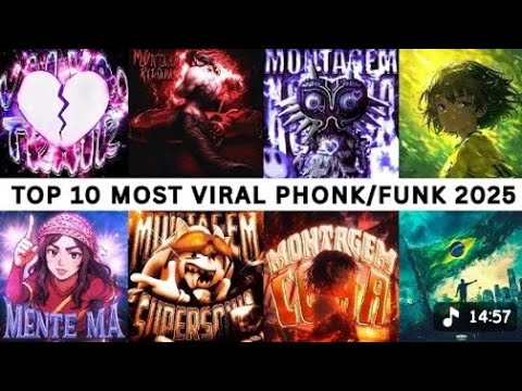 TOP 10 MOST VIRAL PHONK/FUNK 2025 🎵🔥 