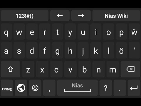 Nias for AnySoftKeyboard video thumbnail