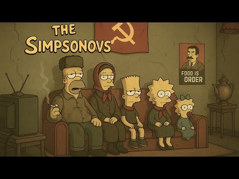 The Simpsons Soviet Nuclear Disaster (AI Trailer)