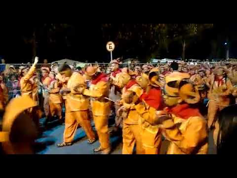 Esquenta da bateria da X-9 Pioneira 2018