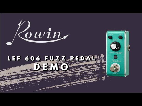 Rowin LEF-606 Fuzz 2010s - Blue image 8