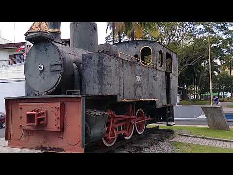 Locomotiva Macuca, Blumenau, Santa Catarina, Brasil