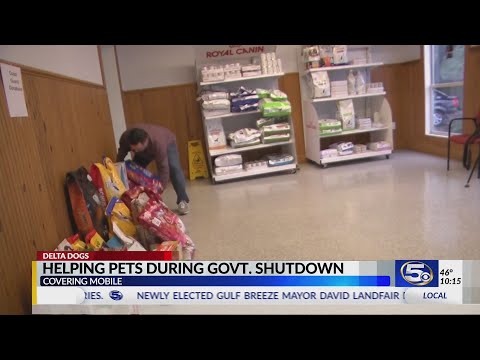 Delta Dogs/Ark Animal Clinic collecting pet food for families hit by government shutdown