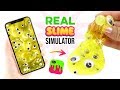 Making REAL Slime Simulator Slimes Weird VIRAL Slime App Test