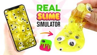 Making REAL Slime Simulator Slimes!!! Weird VIRAL 