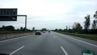 Some Autobahn driving in Munich area