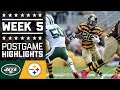 Jets vs. Steelers | NFL Week 5 Game Highlights