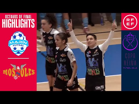 Resumen #CopaReinaFS |ENCE Marín Futsal 1-2 MRB Móstoles | Octavos de final