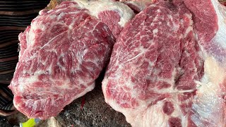 Most amazing beef meat market #foryou #meat #beef 