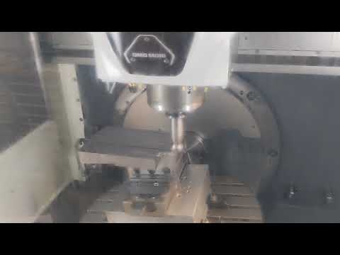 High Feed Machining 5 axis DMG Mori DMU50 Tungaloy DoFeed