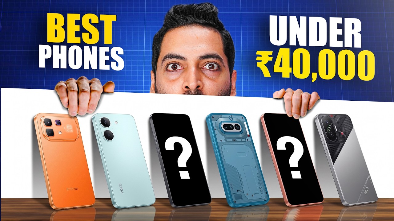 Best Paisa Wasool 5G Phones : Under ₹40,000✅