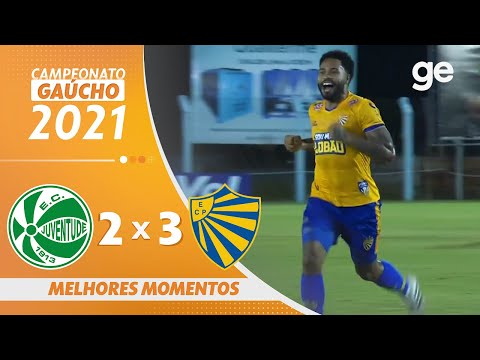 JUVENTUDE 2 X 3 PELOTAS | MELHORES MOMENTOS | 4ª RODADA GAÚCHO 2021 | ge.globo