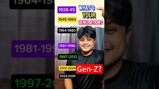 Download lagu 'Decoding The Generations: Who Are Gen X, Gen Y, Gen Z, And Millennials? #shorts #educational ' mp3