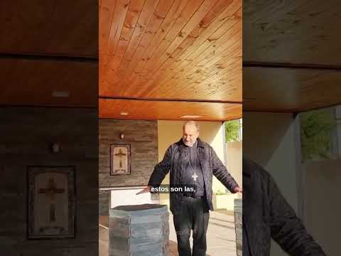 Cinerario en Villa de la Quebrada. Monseñor Gabriel Barba, obispo de San Luis.