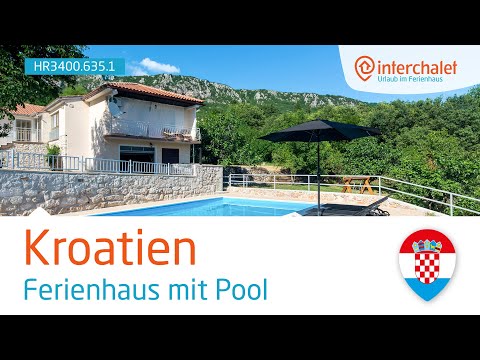 HR3400.635.1 *** - Ferienhaus MAZOR für 6 Personen, Novi Vinodolski, Kvarner Bucht, Kroatien