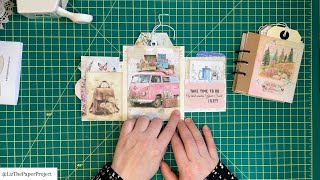 Easy Mini Ring Bound Album - DIY - Project Share - Making & Creating  #papercrafts #handmade