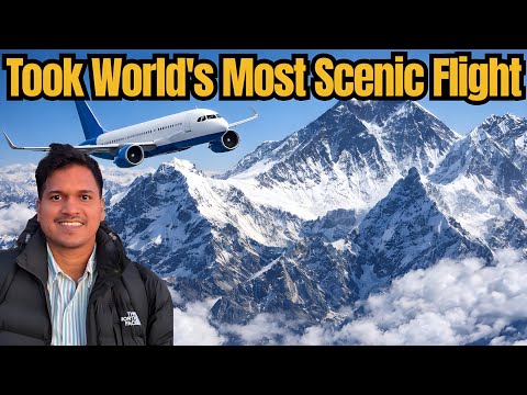 EP-2 | I Took the World's Most Scenic Flight | Nepal Mountain Flight 🇳🇵