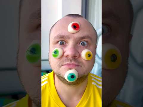 What ah oh with jelly eyball 🤣👍po1#funny #comedy #funnyfamily #shorts