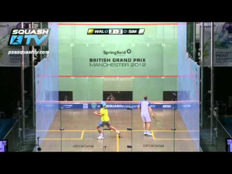 Squash : MegaRallies - Alister Walker v Chris Simpson - EP6
