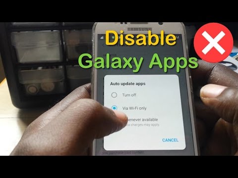 Stop Samsung Galaxy Apps Auto Updating Easily