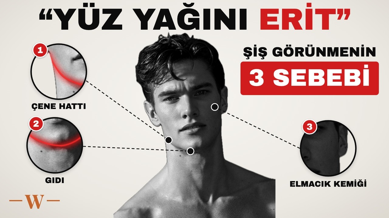 Yanaksız, Keskin bir yüze sahip olmanın tüm yolları! ( 7 Günde sonuç garantisi! )