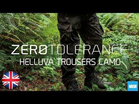 Nash ZT Helluva Waterproof Trousers Camo