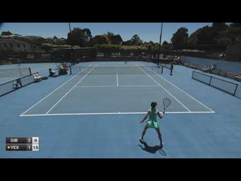 Gibson Talia v Ma YeXin - W60 Burnie (incomplete)