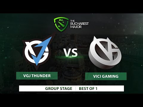 Vici Gaming vs VGJ.Thunder | Best of 1 | The Bucharest Major 2018