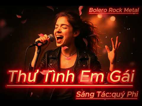 THƯ TÌNH EM GÁI (Metal Rock Version) - Bolero Rock Cực Cháy.