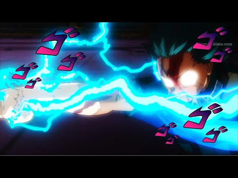 Deku says ORA ORA ORA (Deku VS Flect Turn)
