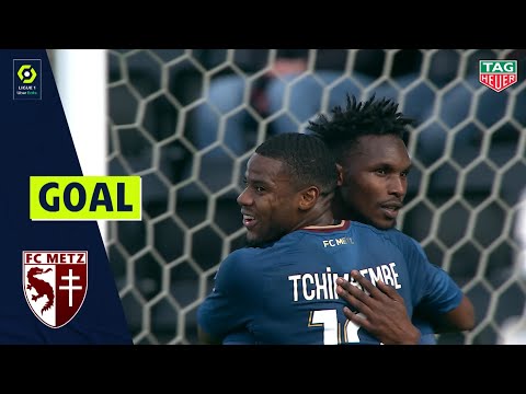 Goal Opa N'GUETTE (39' - FC METZ) ANGERS SCO - FC METZ (1-1) 20/21