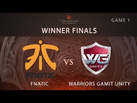 The Internationals 2016 SEA [Winner's Finals] - Fnatic vs WG Unity - Game 1