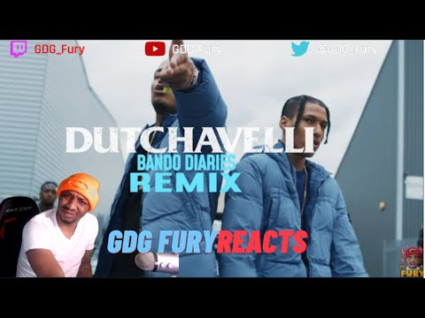 AMERICAN Reacts to Dutchavelli - Bando Diaries (Remix)